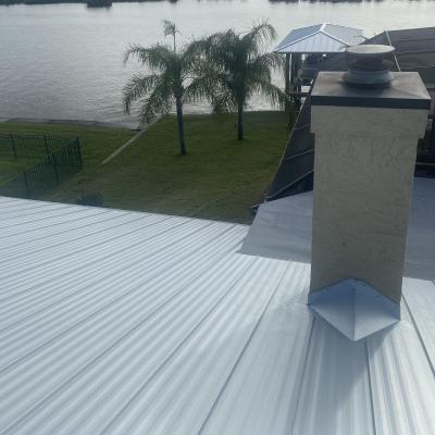 Metal Roof Chimney Flashing